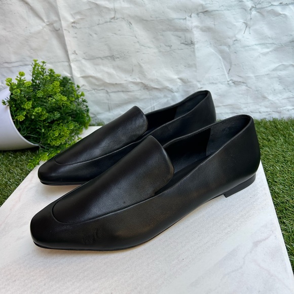VINCE Women's Brette Loafers Black soft leather size 7.5 - Picture 10 of 12